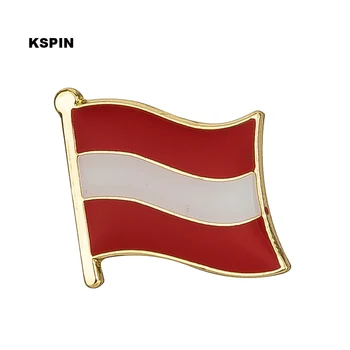 Ungaria flag pin pin rever insigna 10buc o mulțime Brosa Icoane KS-0194