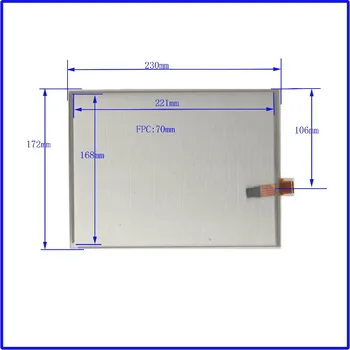 ZhiYuSun POST Ecran Tactil 230*172 10.4 inch sticlă pentru servicii de masă pentru aplicații industriale