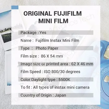 Fujifilm Instax Mini 8 Film 10 Foi de LIMONADĂ ROZ Fuji Photo Paper Pentru 70 50 7s 90 25 de Share SP-1 SP2 LOMO Instant Camera
