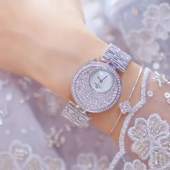 2019 Femei Ceasuri de Lux Plin de Diamante de Apelare Celebra Rochie Eleganta Ceasuri de Brand de Top Doamnelor Ceas de mână Relogios Femininos saat