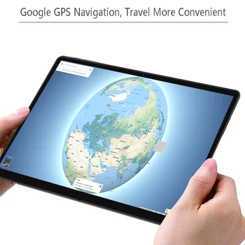 10 Inch Quad Core Tablet Pc Android 7.0 Google Play 3G Telefon Dual Sim GPS, WiFi, Bluetooth 1280x800 ecran LCD HD de Tablete