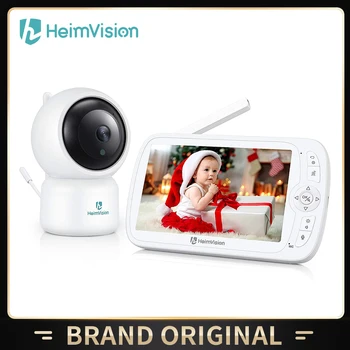 HeimVision HMB33MQ Calma 3 Video Baby Monitor 1080P Night Vision 360° PTZ de la Distanță VOX Modul 8 cântece de Leagăn 5