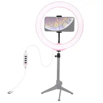 Estompat LED Lumină Inel Fotografie Selfie Roz Lampa Foto Studio Accesorii pentru Praf de Cameră Foto Studio Filmare Video de pe Live