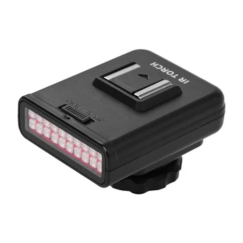 Studio IR LED USB Reîncărcabilă Infraroșu Viziune de Noapte Iluminator Infraroșu pentru aparat Foto DSLR Fotografie de Iluminat Accesoriu