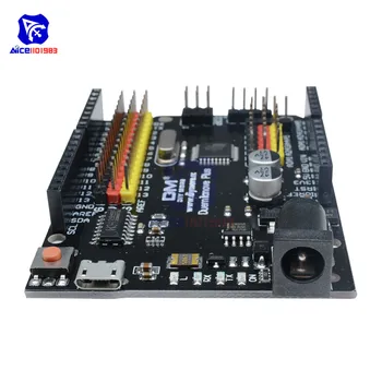 Diymore ATmega328P Microcontroler Duemilanove, Plus Modul de Dezvoltare CH340G Înlocui FT232 pentru Arduino cu Cablu Micro USB