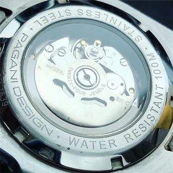 PAGANI DESIGN 2020 bărbați mecanice ceasuri de mana rezistent la apa automat ceasuri pentru barbati safir de moda de top barbati ceas Japonia NH35A