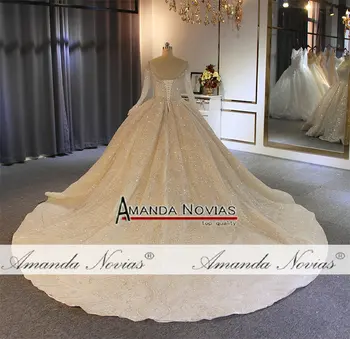 Vestidos de novia 2019 spumante ștrasuri din mărgele dantelă rochie de mireasa rochie de mireasa